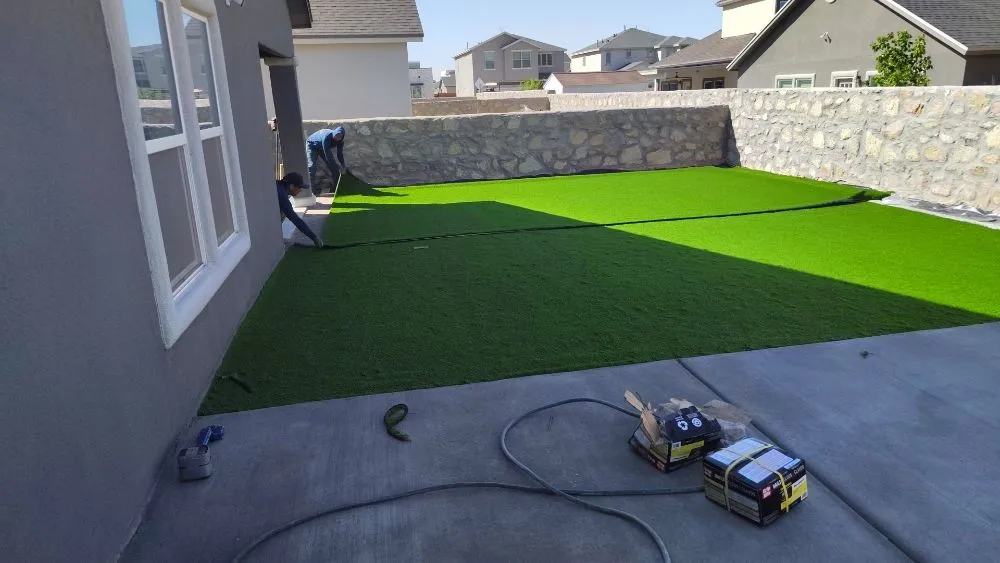 Professional garden landscaping in El Paso, TX by Clearview Pools & Landscape Designs