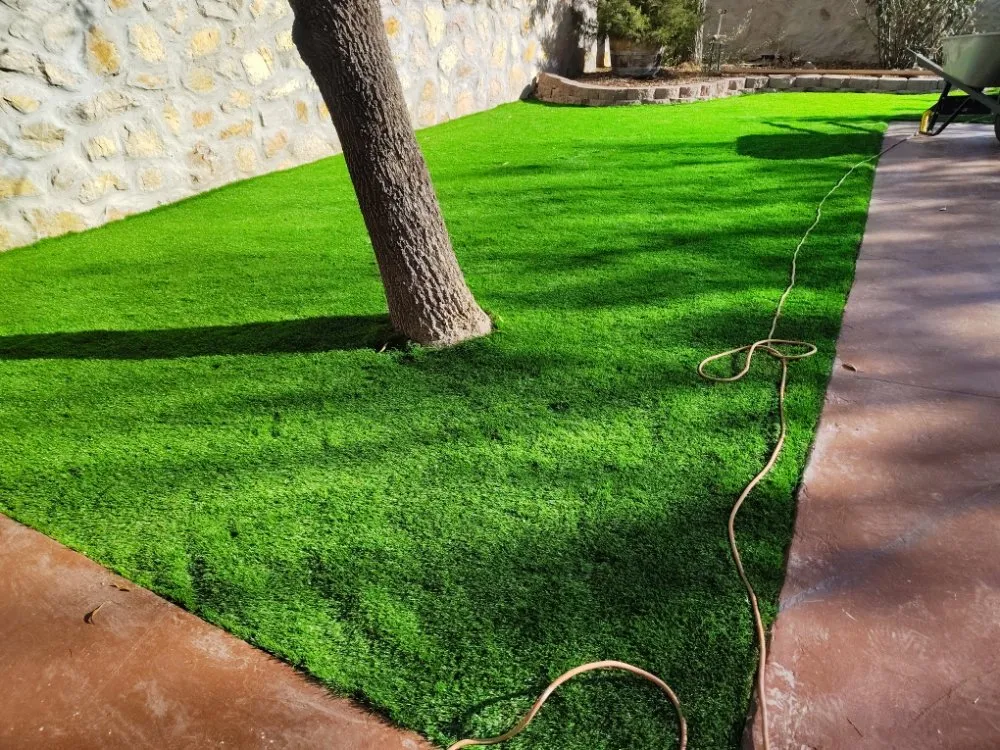 Custom garden landscaping for beautiful yards in El Paso, TX by Clearview Pools & Landscape Designs
