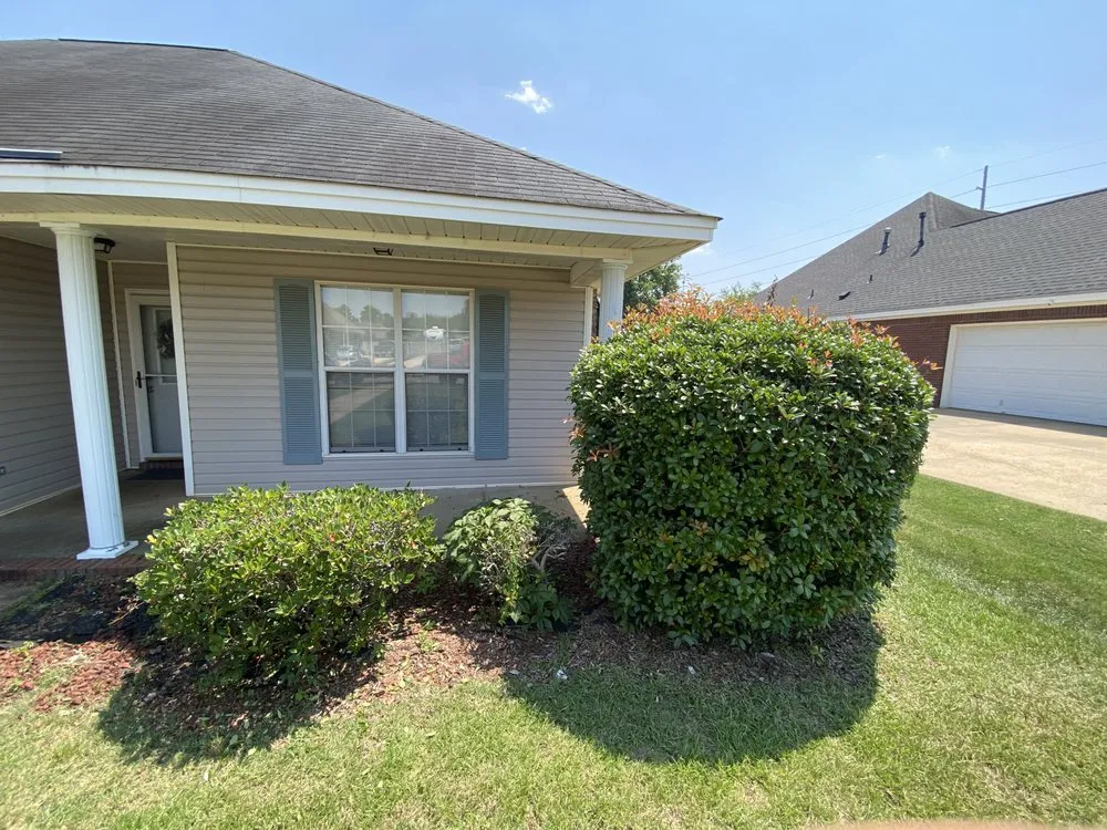 Professional outdoor landscaping in Clanton, AL - ClearView Window & Lawn Care