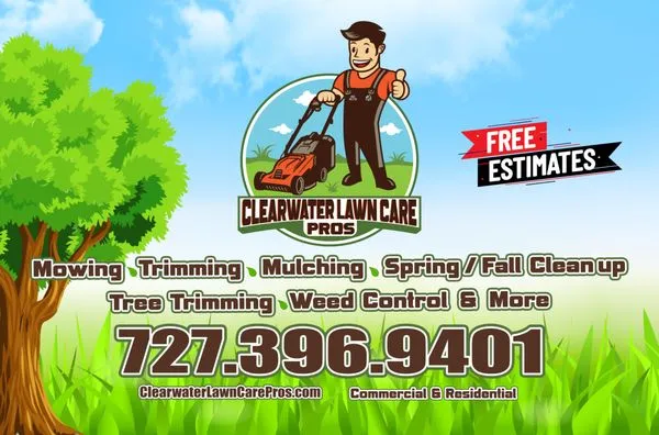 Clearwater Lawn Care Pros Logo