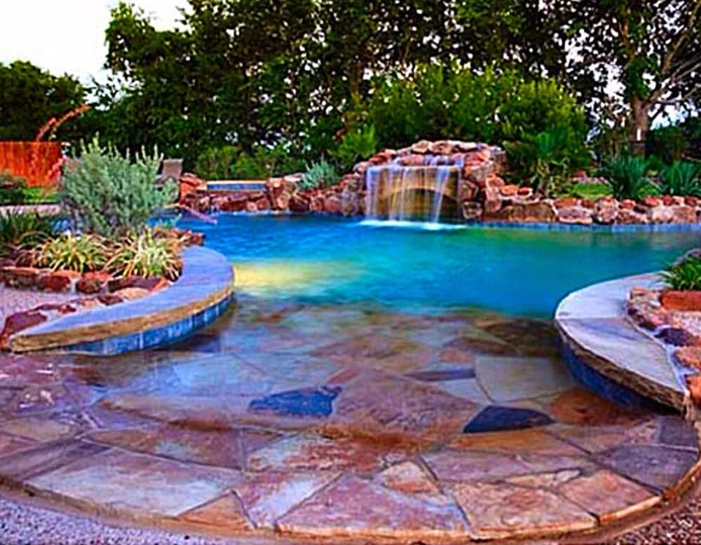 Local landscape installation for residential properties in Natchitoches, LA by Clearwater Pools And Spa's