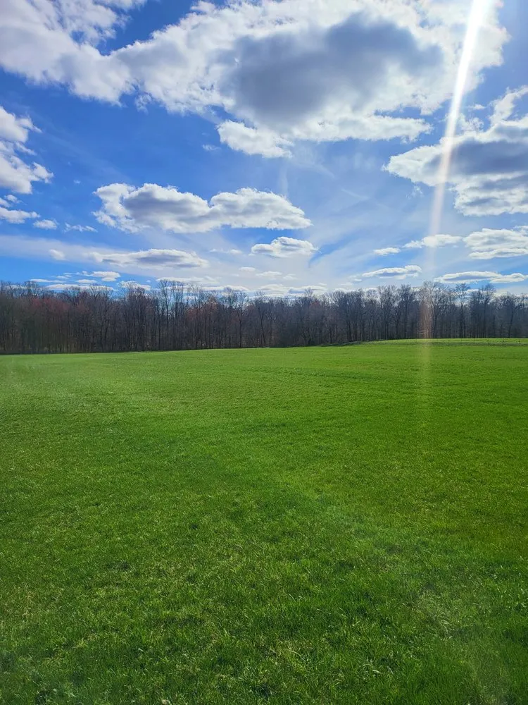 Custom lawn mowing service with custom design in Seymour, IN by Clegg and Sons' Sod Farms