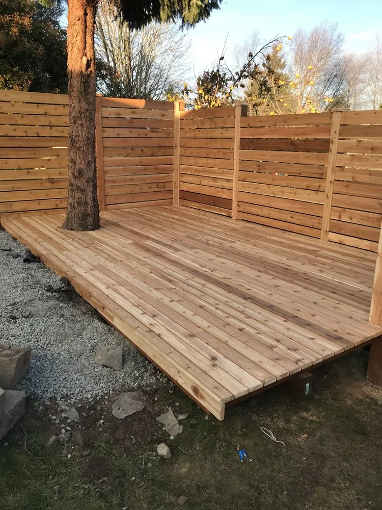 Custom landscape installation in Everett, WA - Cleo Landscaping