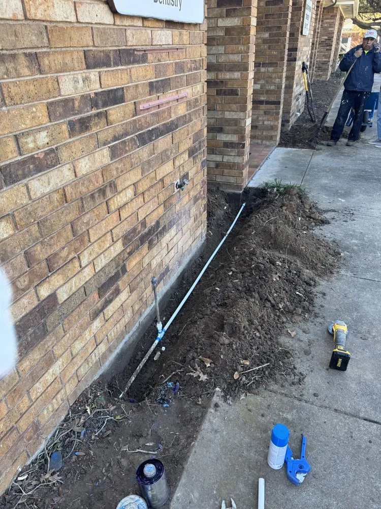 Custom garden landscaping in Fort Worth, TX by Cleveland Landscape and Tree