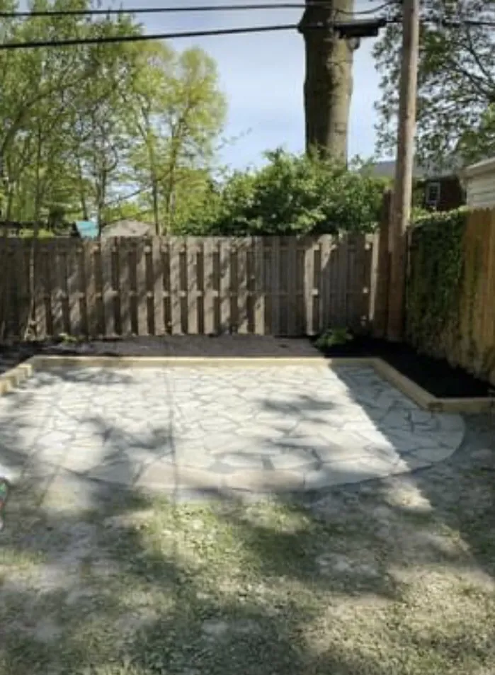 Professional landscape installation in Brooklyn, OH by Cleveland's Own Custom Contracting
