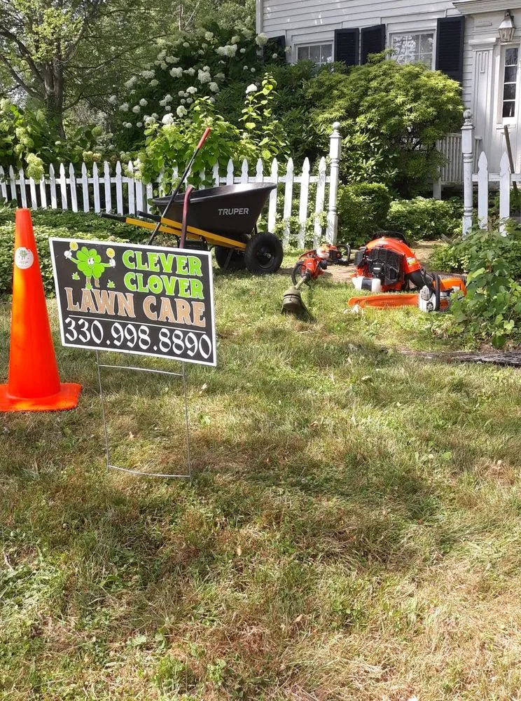 Expert landscaping services in Hubbard, OH by Clever Clover Lawn Care