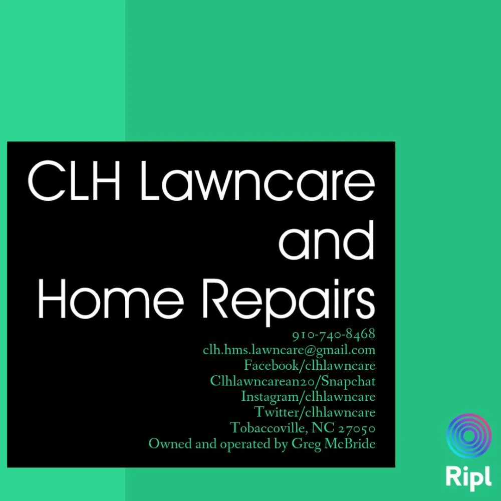 Top-rated landscape installation experts serving Tobaccoville, NC - CLH Lawncare And Home Repairs