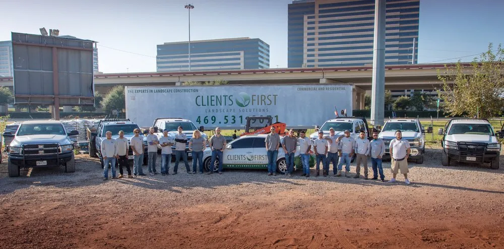Local landscape installation in Rockwall, TX - Clients First Landscape Solutions
