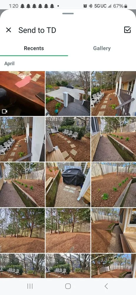 Custom landscape installation in Truro, MA - Cliff's Landscaping