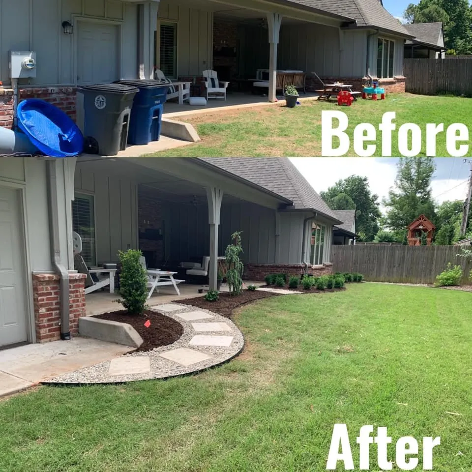 Affordable landscape installation in Jenks, OK - Clifton Company