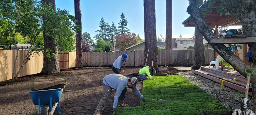 Expert residential landscaping in Hillsboro, OR by Climbing Monkeys Tree Services & Landscaping