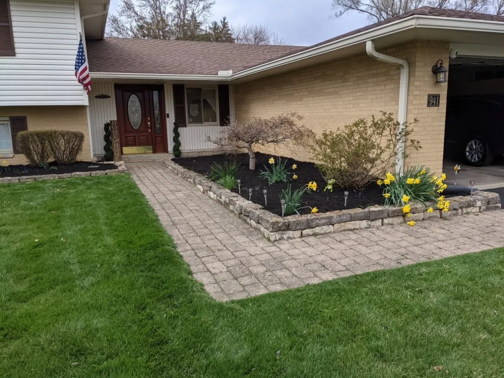 Reliable yard cleanup service for beautiful yards in Miamisburg, OH by Clip Yer Tips Lawncare