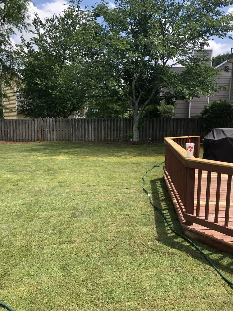 Affordable landscape installation near you in Cumming, GA by Clipping Landscape
