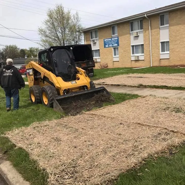 Custom outdoor landscaping with custom design across Kenosha, WI - CLJ Enterprises