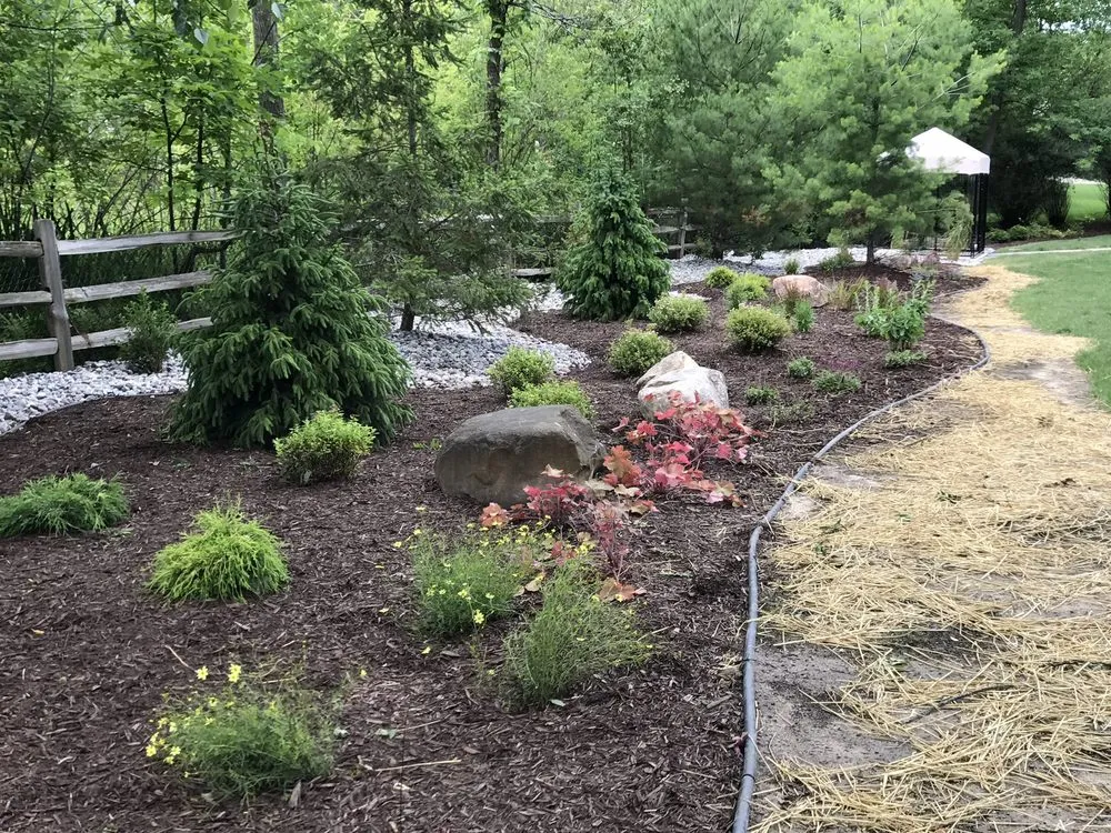 Reliable garden landscaping with custom design in East Lansing, MI by CLM Landscaping