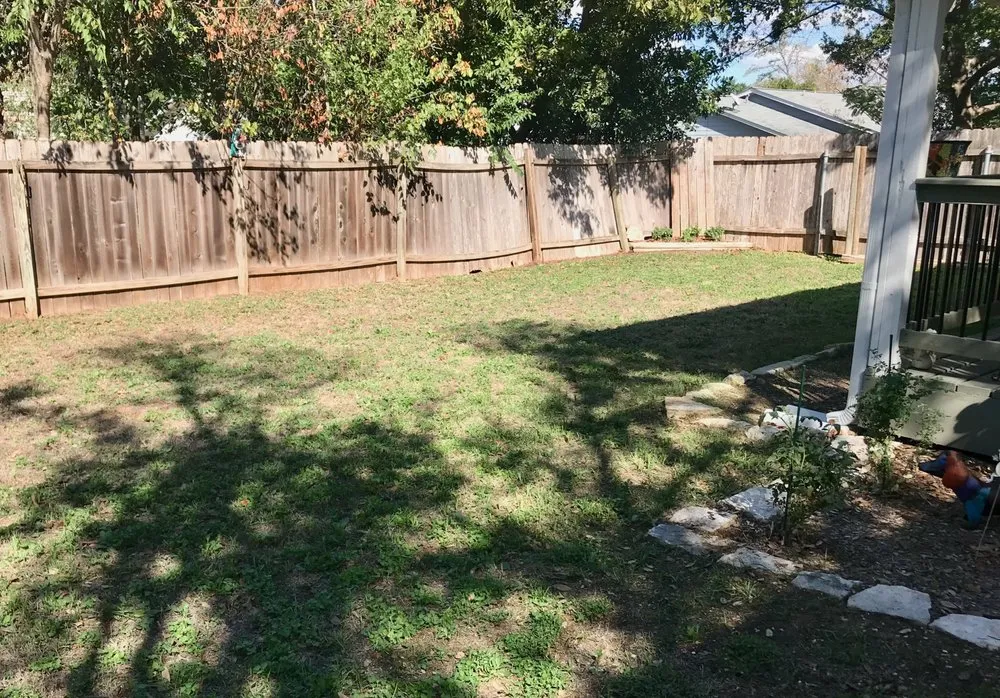 Affordable landscape installation in Austin, TX by Close Shave Lawncare