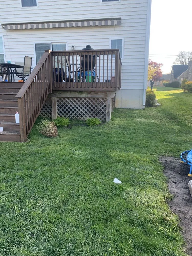 Custom yard cleanup service for homes in West Chester, PA by Clover 3 Landscaping