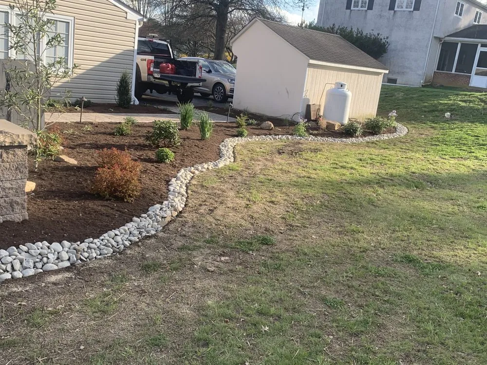 Affordable outdoor landscaping in West Chester, PA by Clover 3 Landscaping