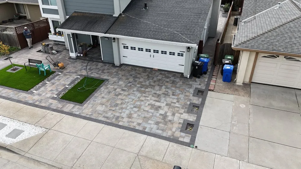 Professional yard cleanup service in Saratoga, CA by Clover Hardscape and Construction