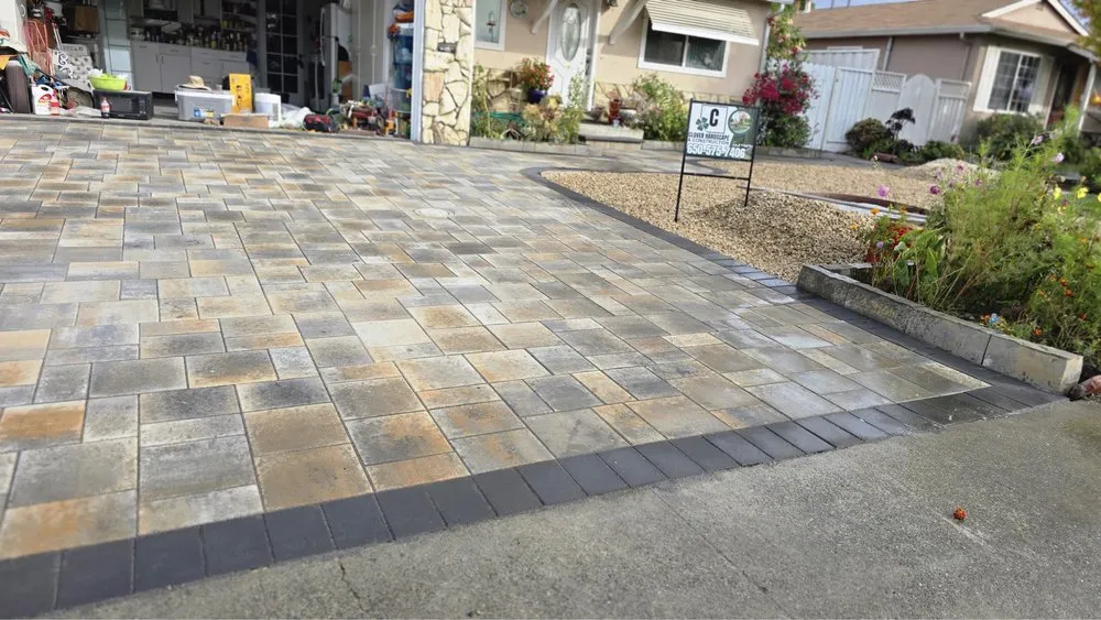 Custom lawn mowing service for year-round maintenance in Saratoga, CA by Clover Hardscape and Construction