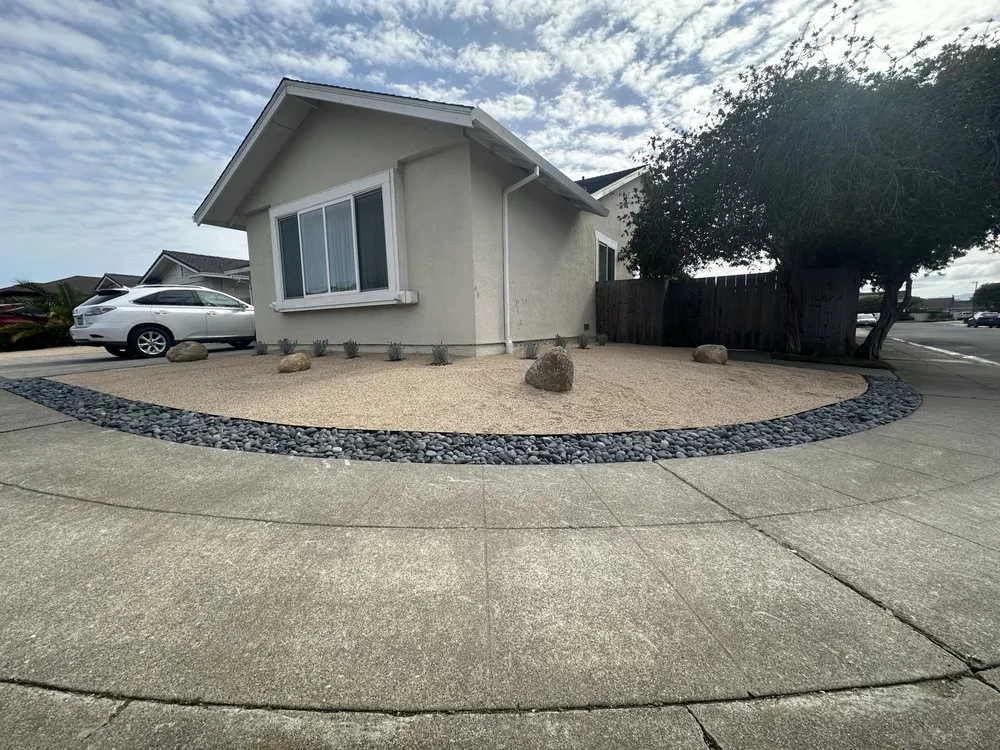 Affordable garden landscaping in Saratoga, CA by Clover Hardscape and Construction