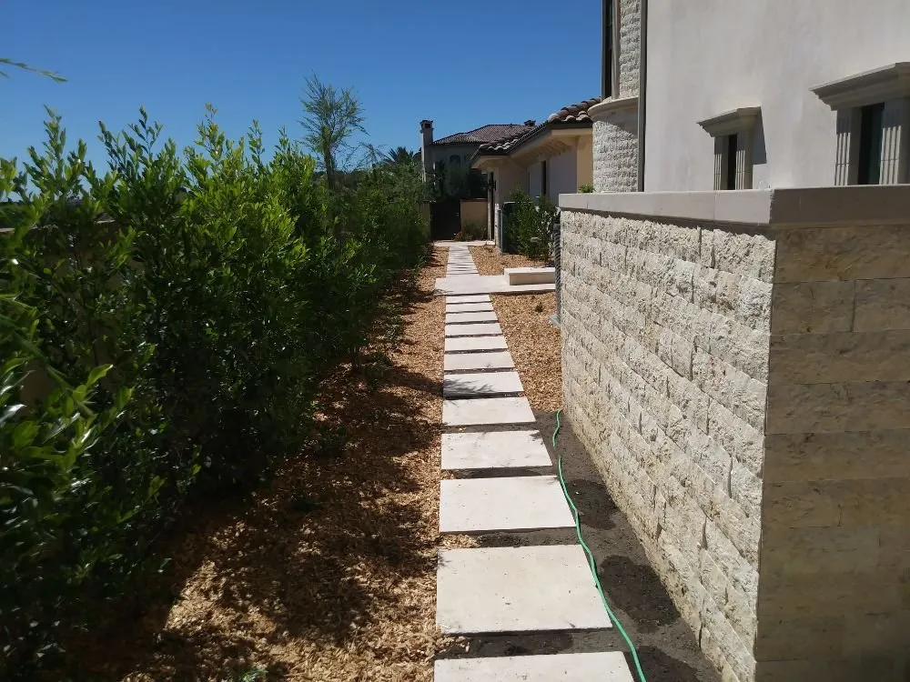 Custom garden landscaping in Orange, CA by Clover Landscape