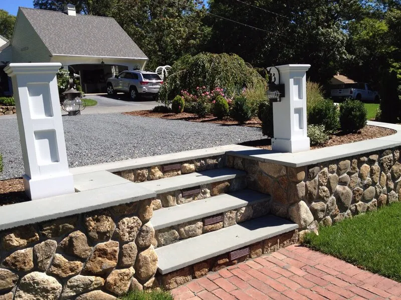 Affordable residential landscaping for outdoor upgrades in Falmouth, MA by Clover Landscaping