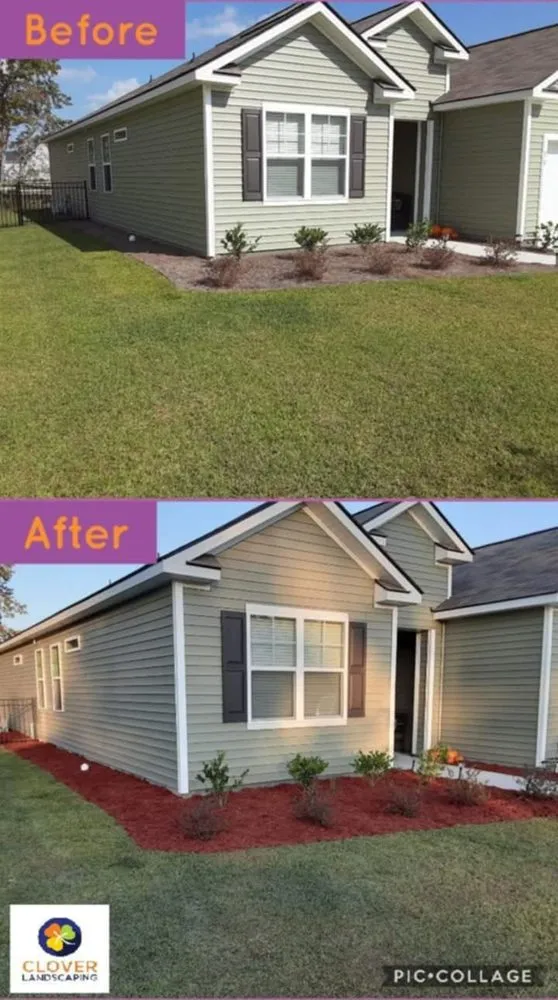 Custom yard maintenance for year-round maintenance in Savannah, GA by Clover Landscaping