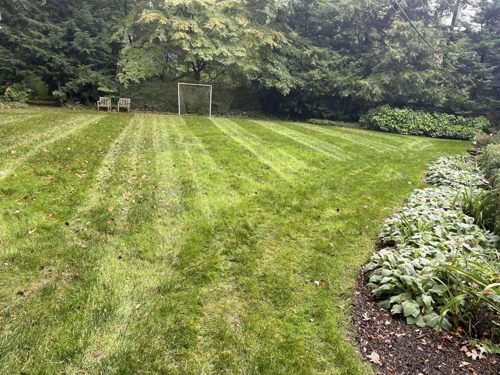 Custom garden landscaping in Drexel Hill, PA by Clover Lawn and Garden