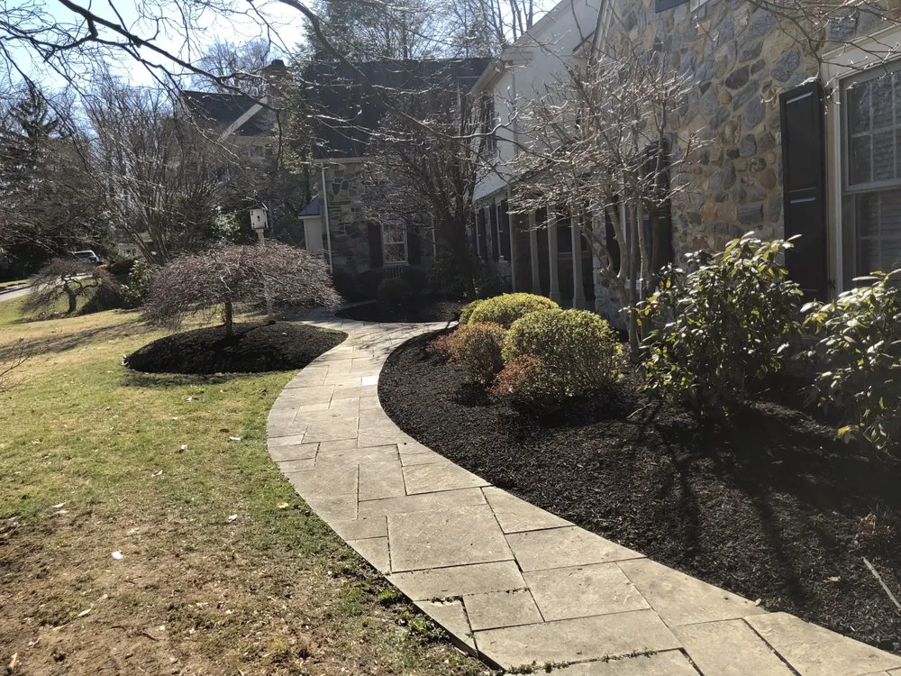 Expert lawn mowing service for residential properties in Drexel Hill, PA by Clover Lawn and Garden