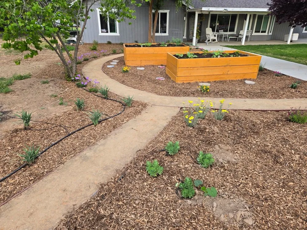 Reliable outdoor landscaping for beautiful yards in Clovis, CA by Clovis Lawn Services