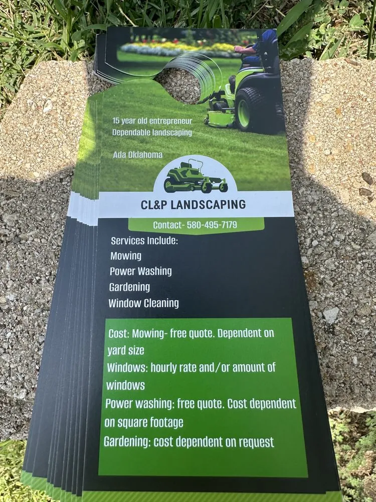 Custom garden landscaping in Ada, OK by CL&P Landscaping