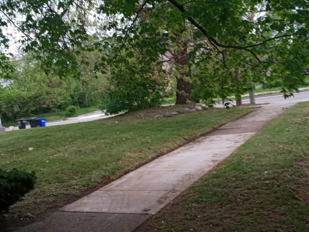 Custom landscape installation for beautiful yards in Detroit, MI by C.L.S. Lawn Care Services