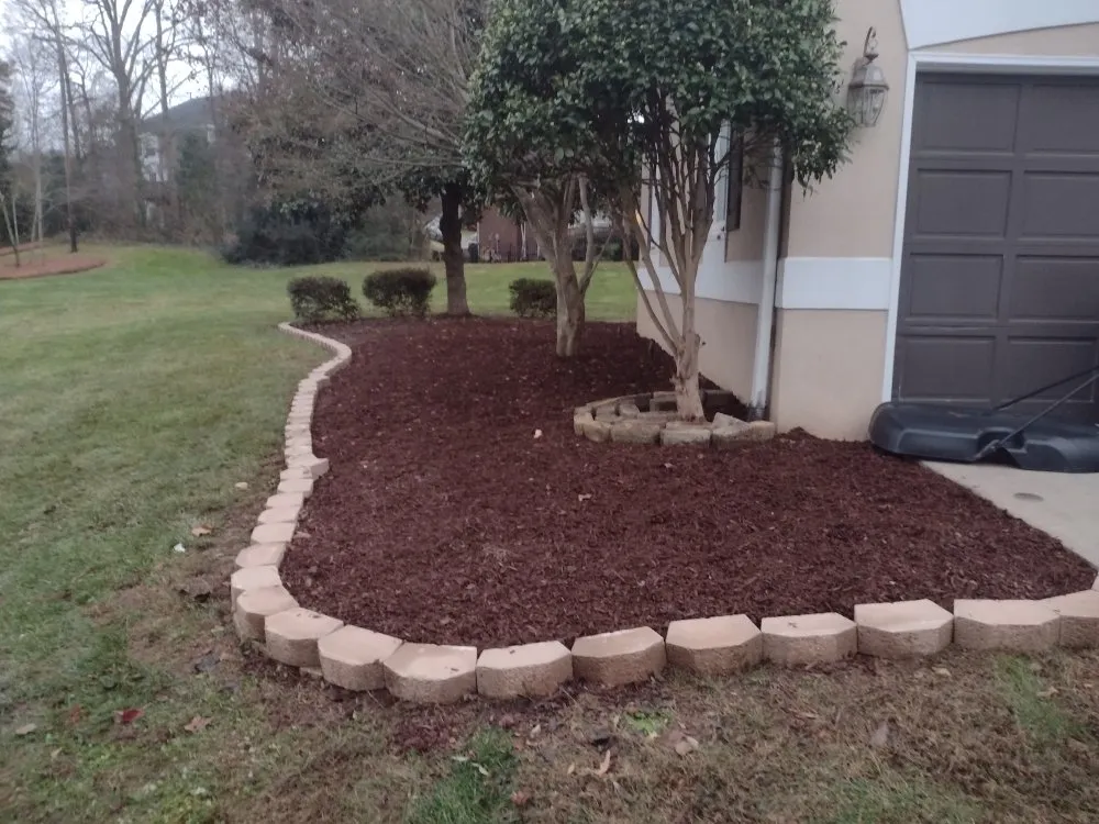 Reliable yard cleanup service with custom design in Cornelius, NC by CLT Landscape