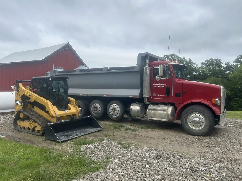 Local garden landscaping in Fairfield, IA - Clubb’s Trucking