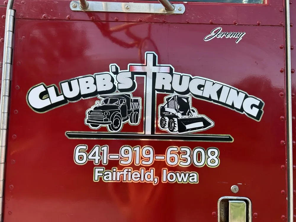 Custom yard maintenance in Fairfield, IA - Clubb’s Trucking