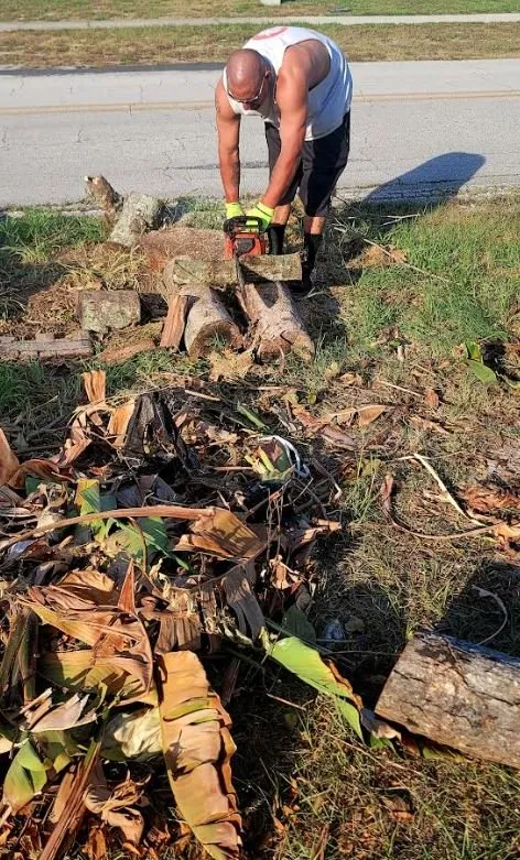 Local lawn mowing service with custom design across Deltona, FL - Cluckin Services