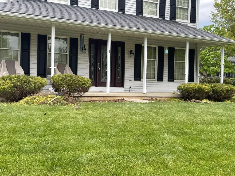 Professional residential landscaping with custom design in Aspers, PA by Clucks Clippings