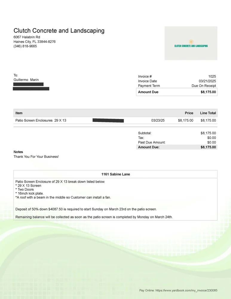 Reliable yard cleanup service in Auburndale, FL by Clutch Concrete And Landscaping