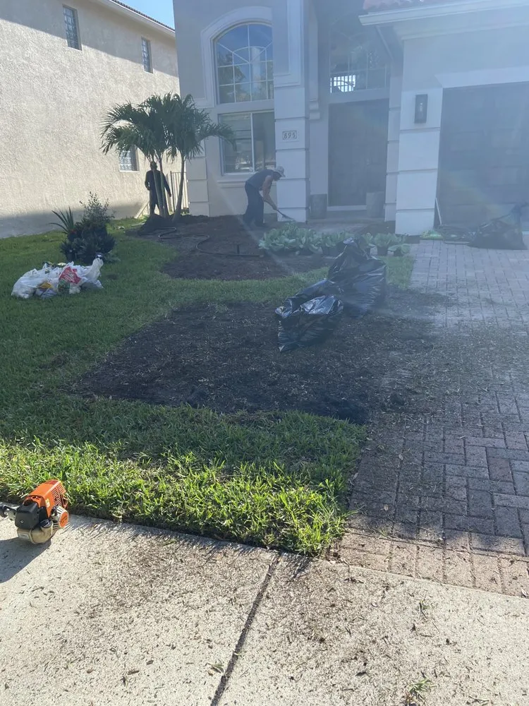 Affordable lawn care service in Lantana, FL by Clutch Solutions