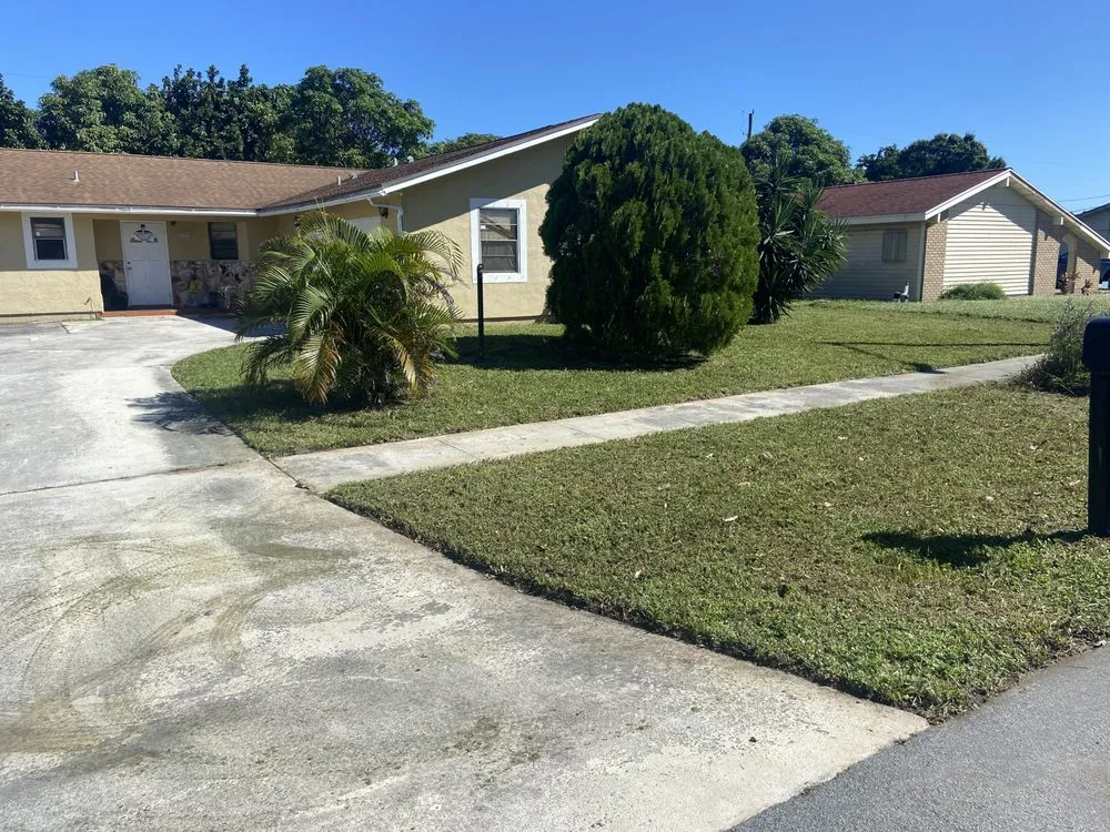 Local landscape installation in Lantana, FL by Clutch Solutions