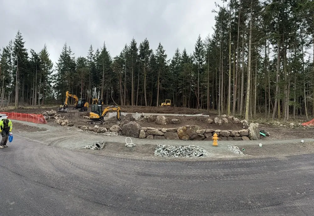 Reliable landscape design for homes in Coupeville, WA by CM Earthscapes