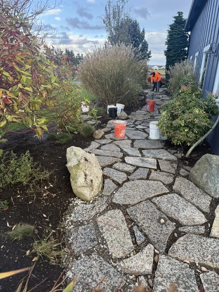 Expert landscape installation in Coupeville, WA - CM Earthscapes