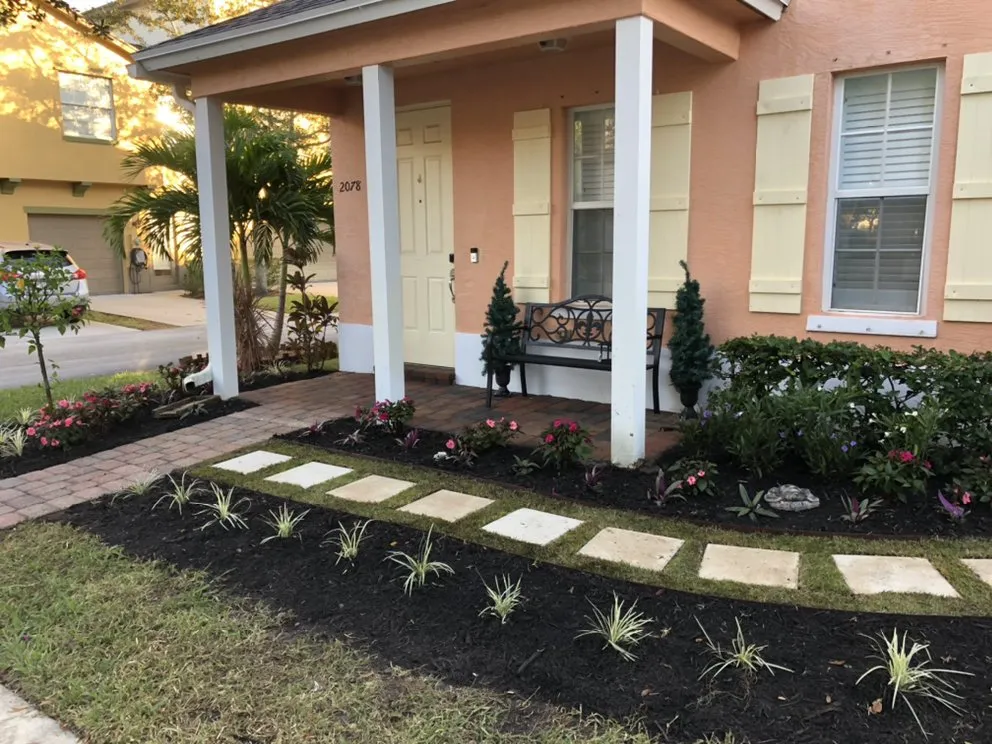 Reliable yard maintenance for homes in Port St. Lucie, FL by CM Gatling Landscaping