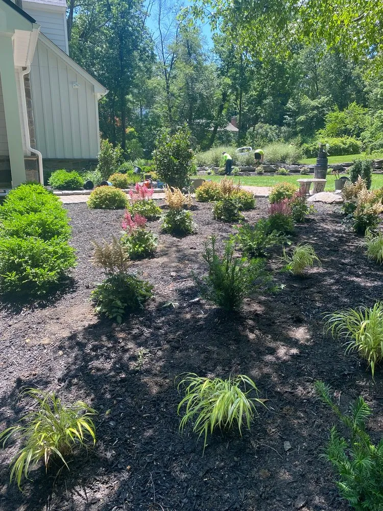 Custom outdoor landscaping near you across Exton, PA - CM Jones