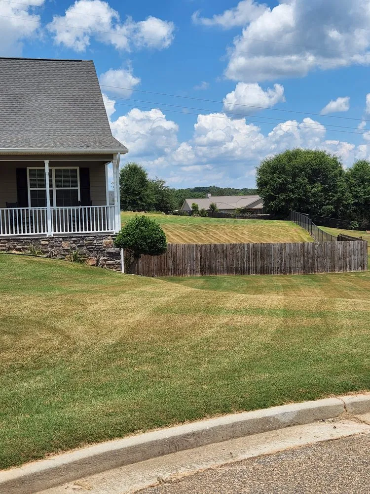 Custom landscape installation for residential properties in Athens, GA by C&M Landscape Management