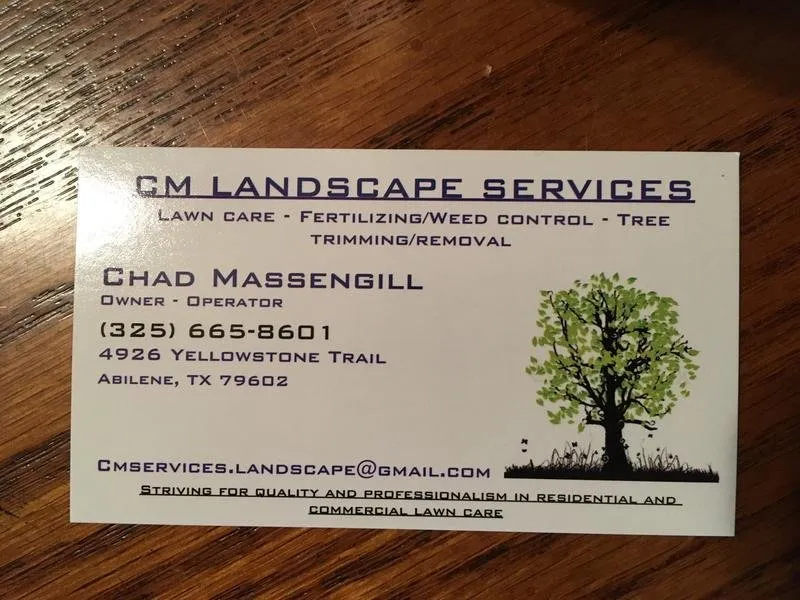 Affordable yard maintenance experts serving Abilene, TX - CM Landscape Services