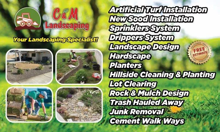 Expert residential landscaping for year-round maintenance in Ontario, CA by C&M Landscaping