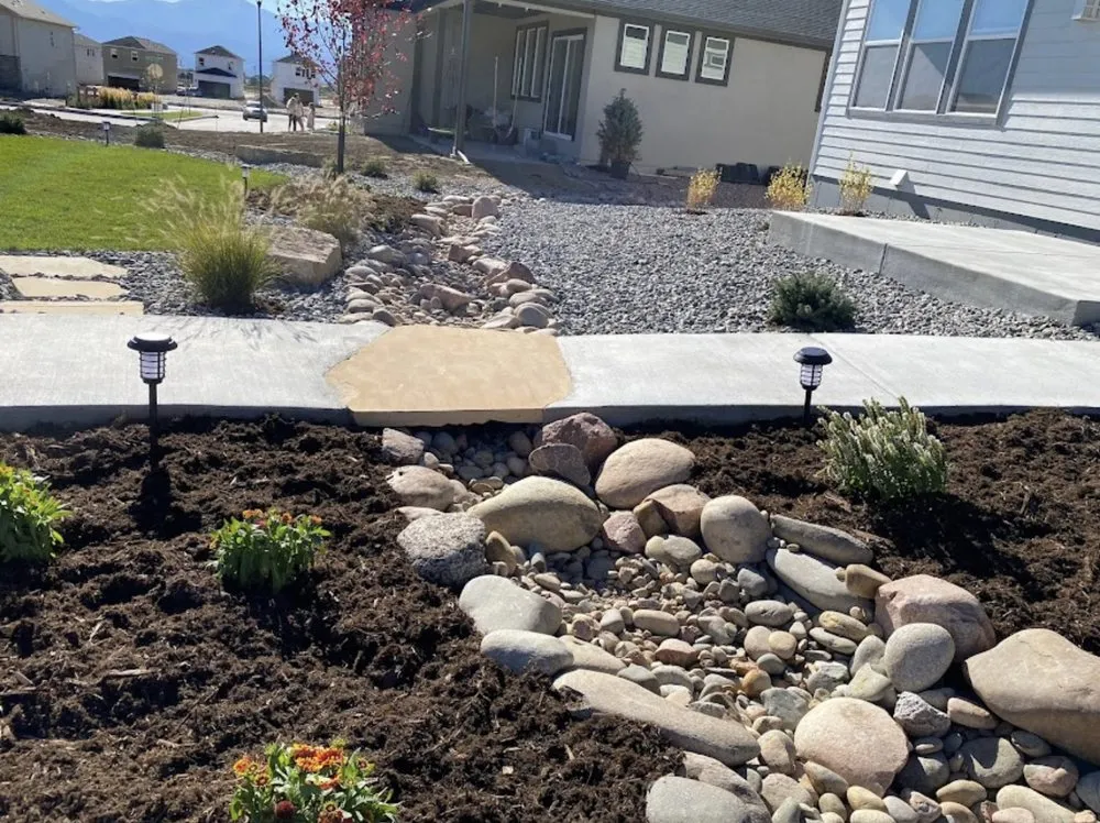 Custom landscape design in Ontario, CA by C&M Landscaping