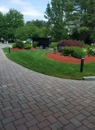 Affordable landscape installation for outdoor upgrades in Lowell, MA by CM Landscaping Services